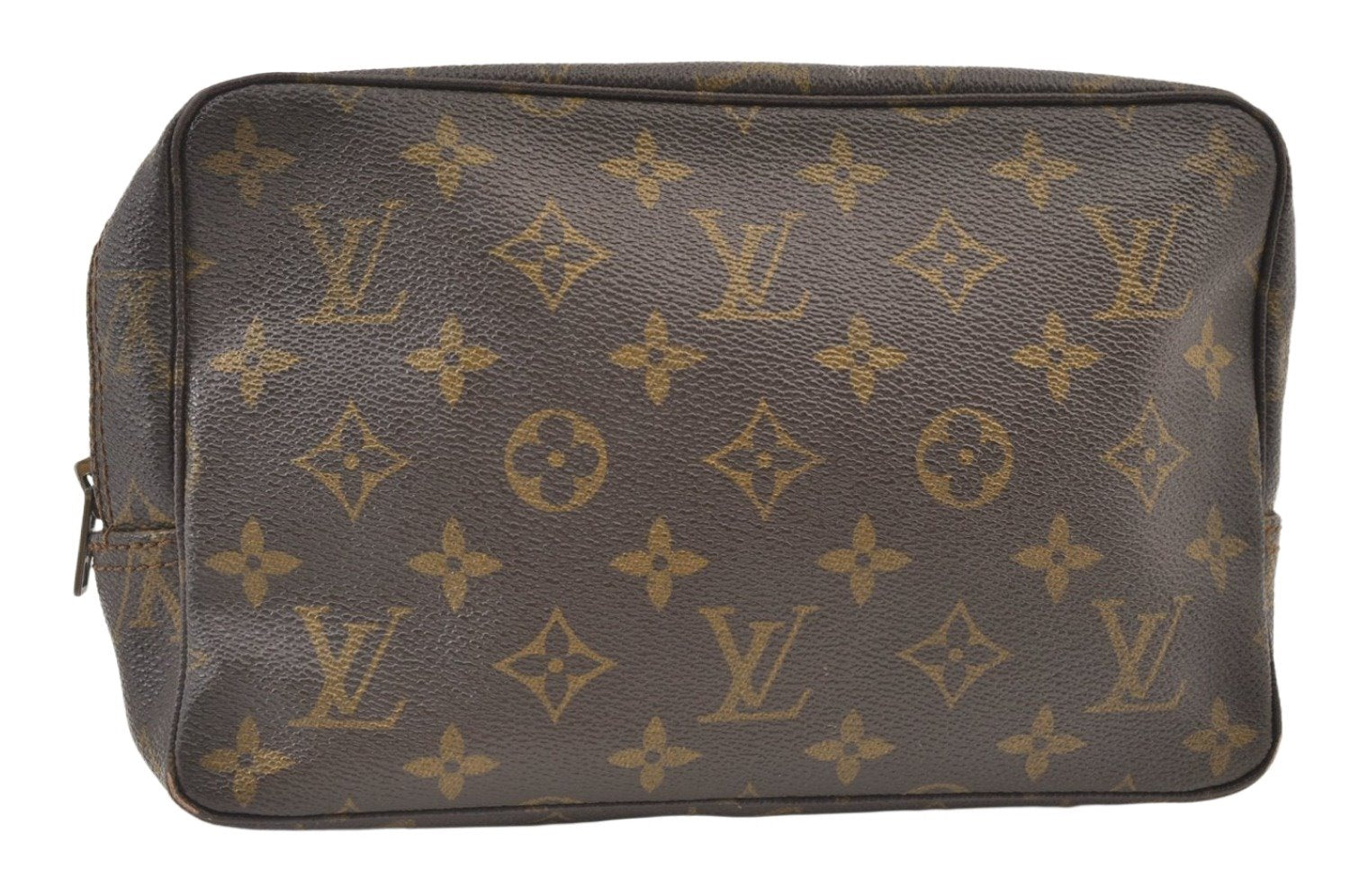 Auth Louis Vuitton Monogram Trousse Toilette 23 Clutch Bag Old Model Junk 9560J