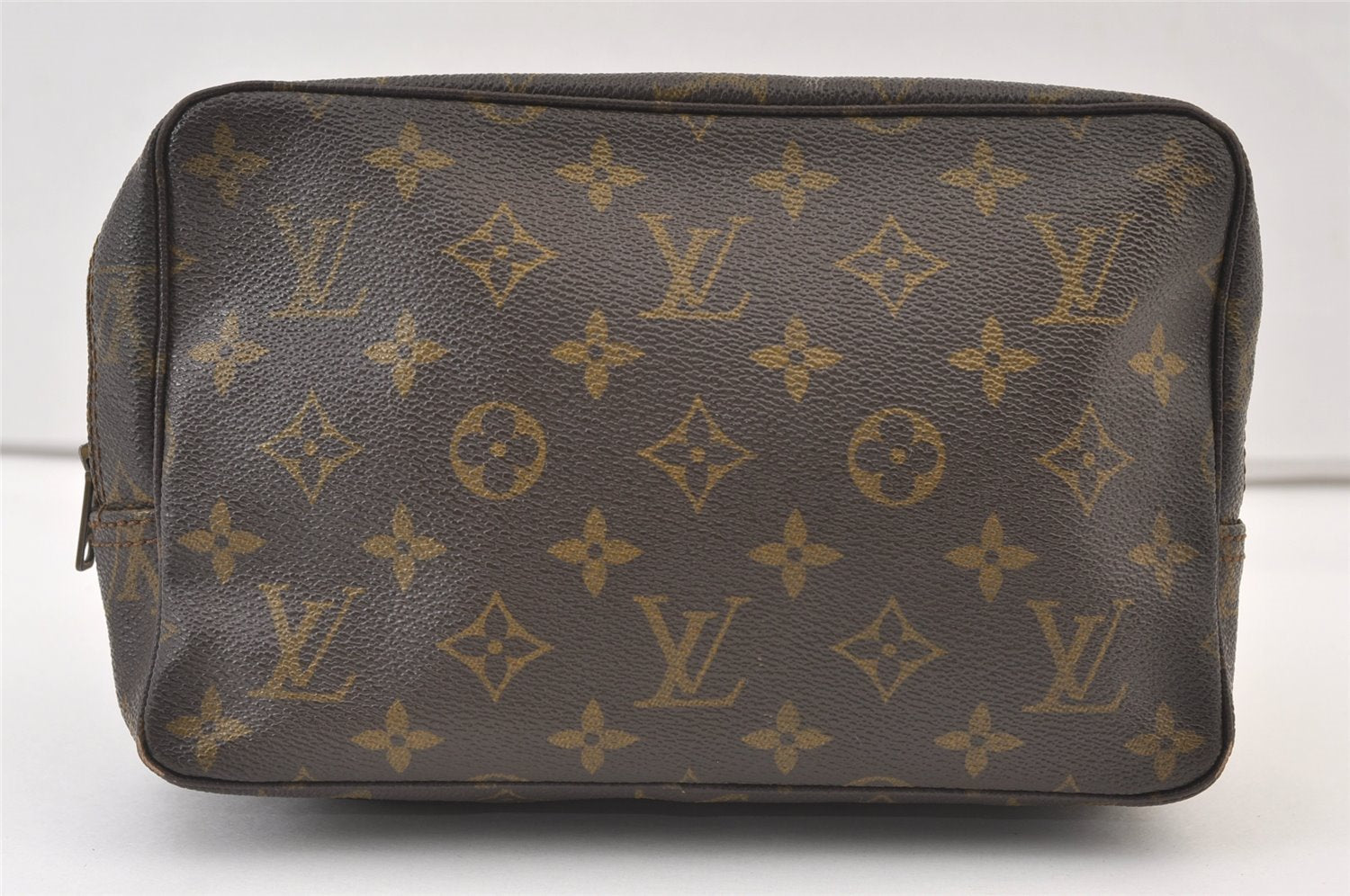 Auth Louis Vuitton Monogram Trousse Toilette 23 Clutch Bag Old Model Junk 9560J