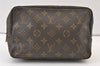 Auth Louis Vuitton Monogram Trousse Toilette 23 Clutch Bag Old Model Junk 9560J