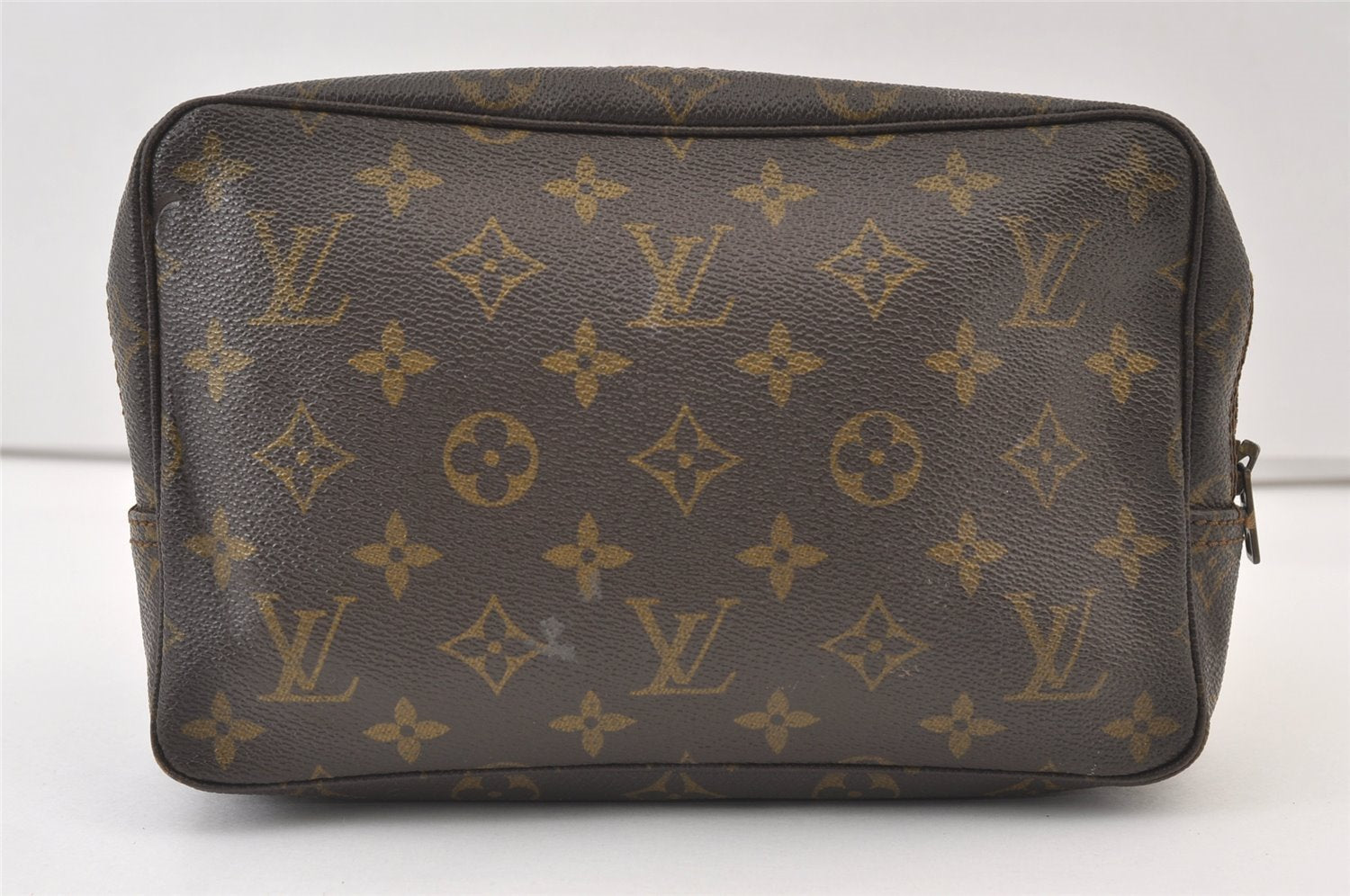 Auth Louis Vuitton Monogram Trousse Toilette 23 Clutch Bag Old Model Junk 9560J