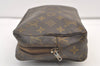 Auth Louis Vuitton Monogram Trousse Toilette 23 Clutch Bag Old Model Junk 9560J