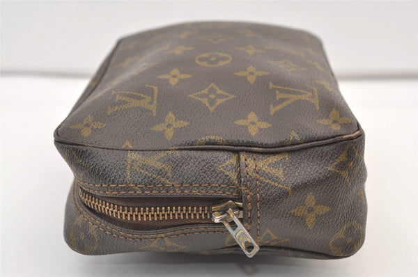 Auth Louis Vuitton Monogram Trousse Toilette 23 Clutch Bag Old Model Junk 9560J