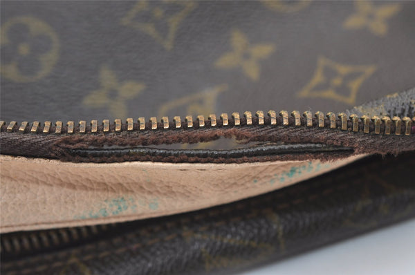 Auth Louis Vuitton Monogram Trousse Toilette 23 Clutch Bag Old Model Junk 9560J