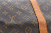 Authentic Louis Vuitton Monogram Keepall 60 Travel Boston Bag M41422 LV 9561G