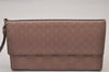 Authentic GUCCI Guccissima GG Leather Long Wallet Purse 323396 Pink 9562I