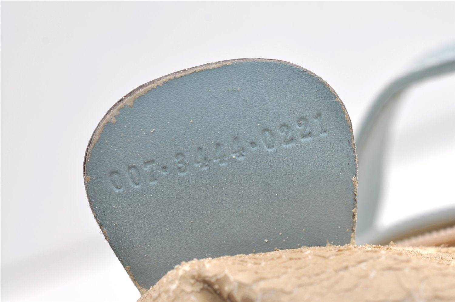 Authentic GUCCI Horsebit Shoulder Cross Bag Suede Leather Light Blue Junk 9562J