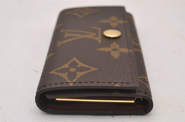 Authentic Louis Vuitton Monogram Multicles 4 Four Hooks Key Case M62631 LV 9564I