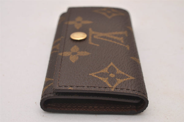 Authentic Louis Vuitton Monogram Multicles 4 Four Hooks Key Case M62631 LV 9564I