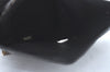 Authentic CHANEL Caviar Skin Vintage CoCo Mark Trifold Wallet Purse Black 9565I