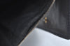 Authentic CHANEL Caviar Skin Vintage CoCo Mark Trifold Wallet Purse Black 9565I