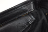 Authentic GUCCI Vintage Shoulder Tote Bag Nylon Leather Black 9565J