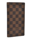 Authentic Louis Vuitton Damier Porte Cartes Credit Yen Wallet N60825 LV 9566I