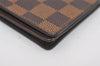 Authentic Louis Vuitton Damier Porte Cartes Credit Yen Wallet N60825 LV 9566I