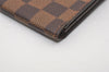 Authentic Louis Vuitton Damier Porte Cartes Credit Yen Wallet N60825 LV 9566I