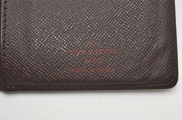 Authentic Louis Vuitton Damier Porte Cartes Credit Yen Wallet N60825 LV 9566I