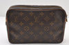Authentic Louis Vuitton Monogram Compiegne 23 Clutch Hand Bag M51847 LV 9568I