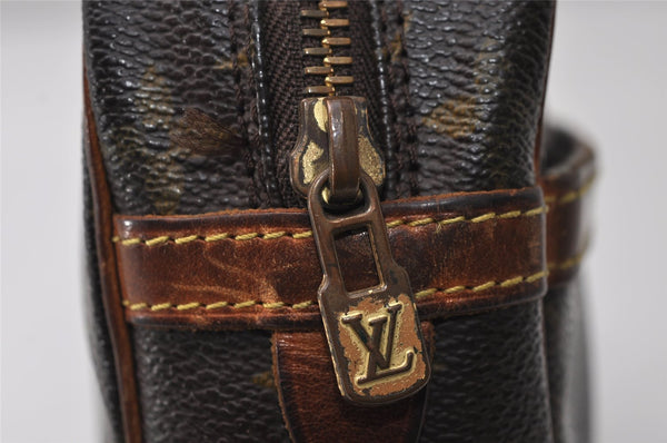 Authentic Louis Vuitton Monogram Compiegne 23 Clutch Hand Bag M51847 LV 9568I