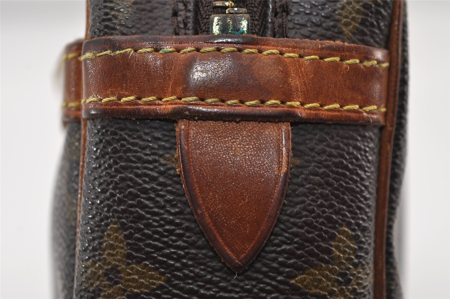 Authentic Louis Vuitton Monogram Compiegne 23 Clutch Hand Bag M51847 LV 9568I