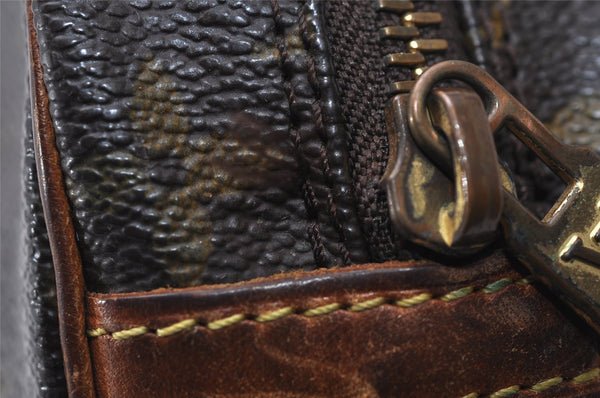 Authentic Louis Vuitton Monogram Compiegne 23 Clutch Hand Bag M51847 LV 9568I