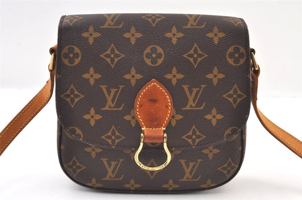 Authentic Louis Vuitton Monogram Saint Cloud MM M51243 Shoulder Cross Bag 9569I