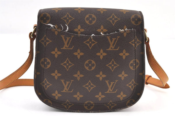 Authentic Louis Vuitton Monogram Saint Cloud MM M51243 Shoulder Cross Bag 9569I