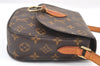 Authentic Louis Vuitton Monogram Saint Cloud MM M51243 Shoulder Cross Bag 9569I