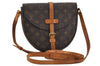 Authentic Louis Vuitton Monogram Chantilly MM Shoulder Bag M51233 Junk 9570I
