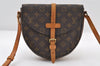 Authentic Louis Vuitton Monogram Chantilly MM Shoulder Bag M51233 Junk 9570I