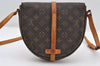 Authentic Louis Vuitton Monogram Chantilly MM Shoulder Bag M51233 Junk 9570I