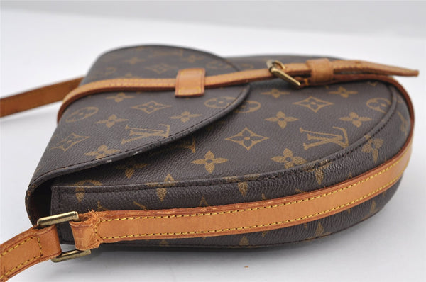 Authentic Louis Vuitton Monogram Chantilly MM Shoulder Bag M51233 Junk 9570I