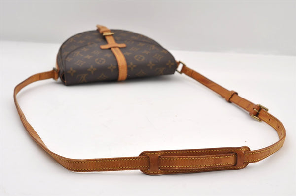 Authentic Louis Vuitton Monogram Chantilly MM Shoulder Bag M51233 Junk 9570I