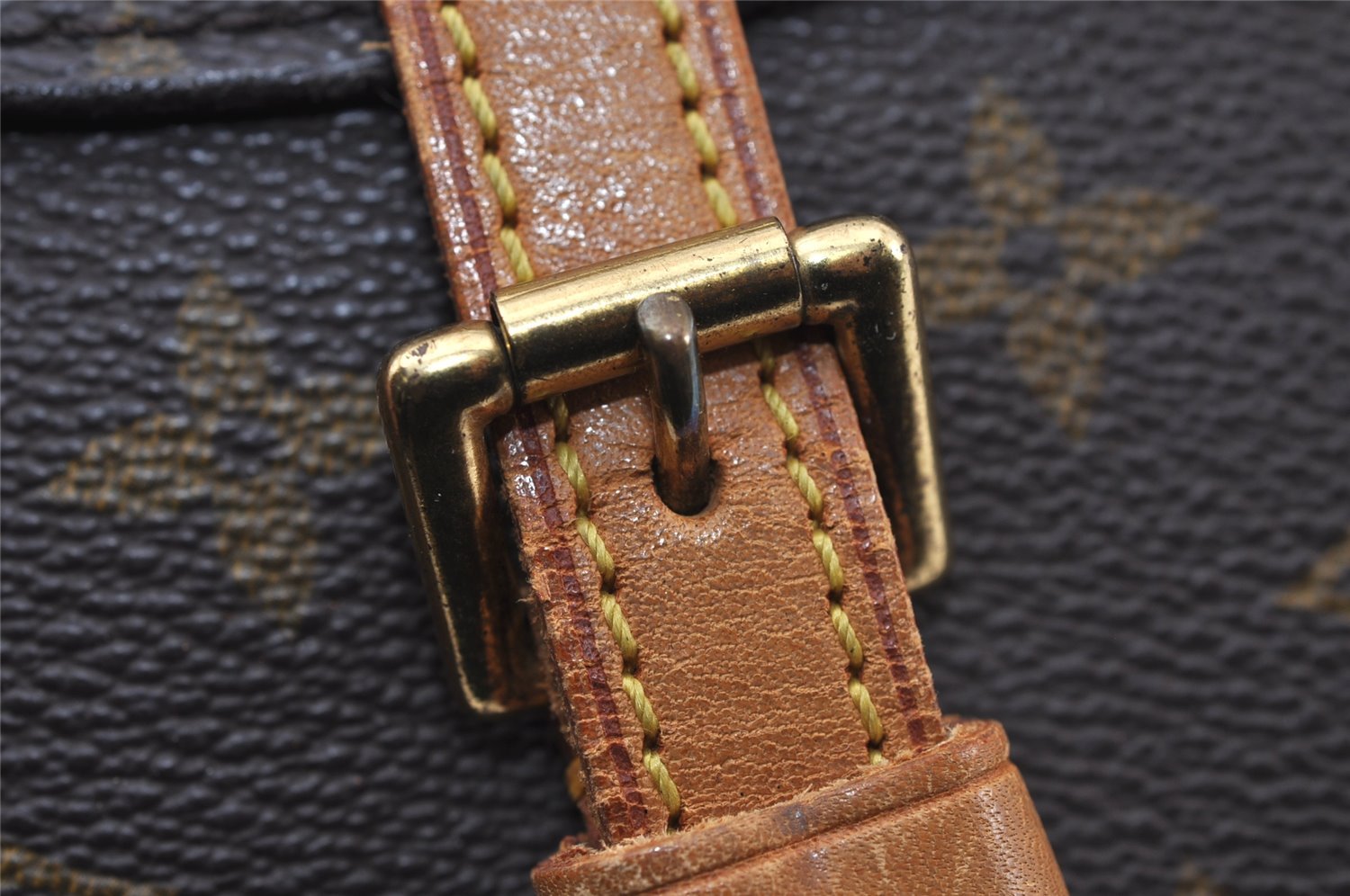 Authentic Louis Vuitton Monogram Chantilly MM Shoulder Bag M51233 Junk 9570I