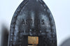 Auth Louis Vuitton Epi Saint Jacques Shopping Shoulder Bag Black M52262 LV 9571I