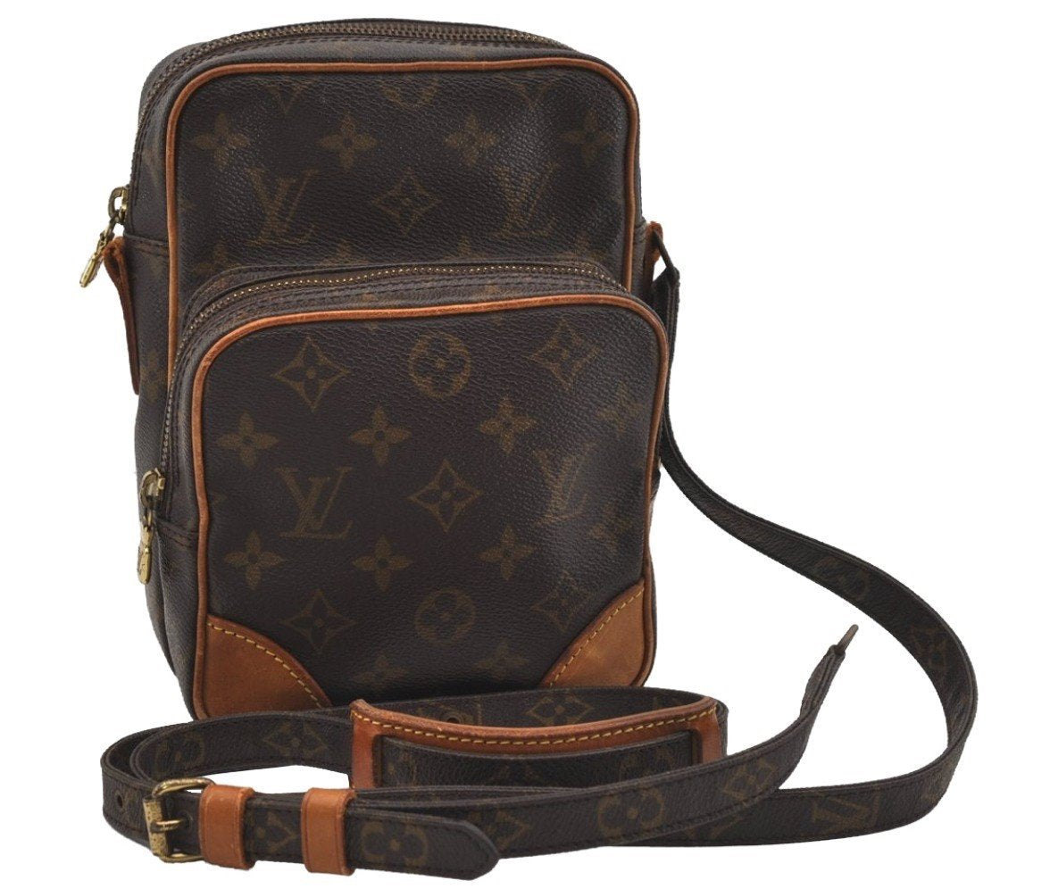 Authentic Louis Vuitton Monogram Amazone Shoulder Cross Bag M45236 Junk 9572I