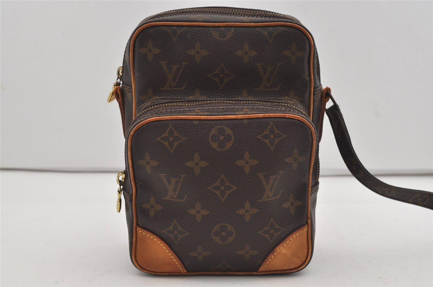 Authentic Louis Vuitton Monogram Amazone Shoulder Cross Bag M45236 Junk 9572I