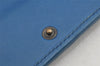 Authentic BOTTEGA VENETA Intrecciato Leather Long Wallet Purse Blue 9572J