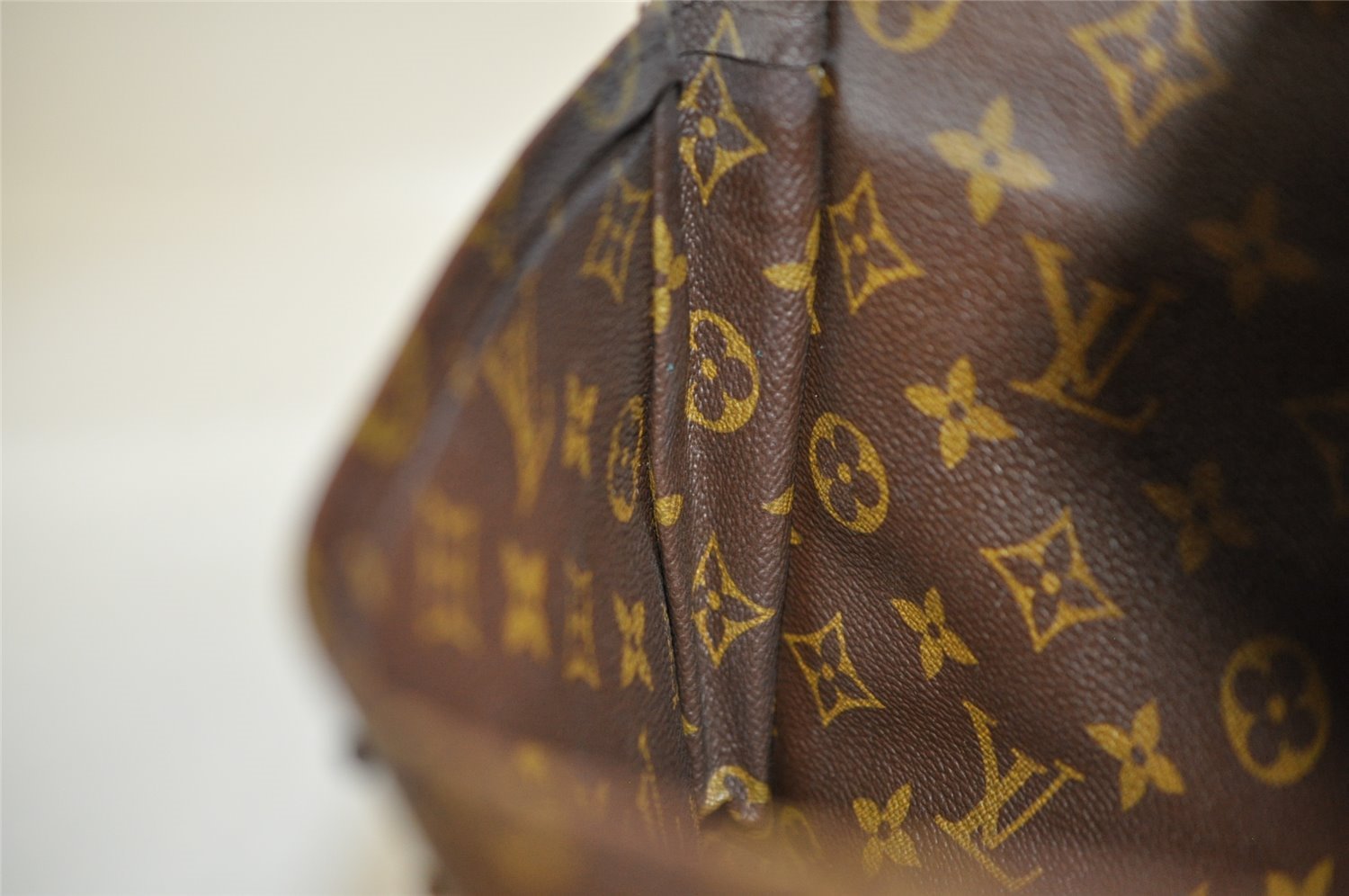 Louis Vuitton Monogram Portable Serviette Desktop Organizer Shoulder Bag 9573I