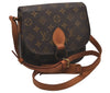 Authentic Louis Vuitton Monogram Saint Cloud MM M51243 Shoulder Cross Bag 9574I