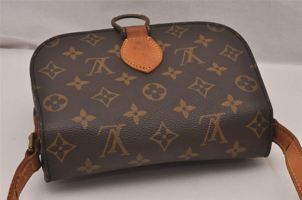 Authentic Louis Vuitton Monogram Saint Cloud MM M51243 Shoulder Cross Bag 9574I