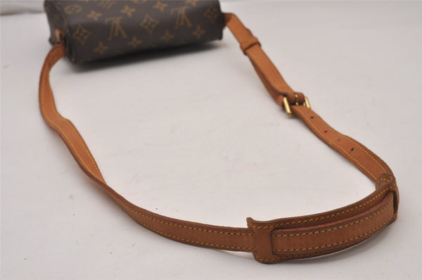 Authentic Louis Vuitton Monogram Saint Cloud MM M51243 Shoulder Cross Bag 9574I