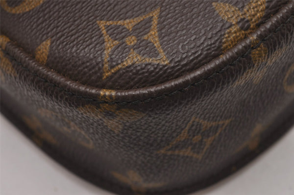 Authentic Louis Vuitton Monogram Saint Cloud MM M51243 Shoulder Cross Bag 9574I
