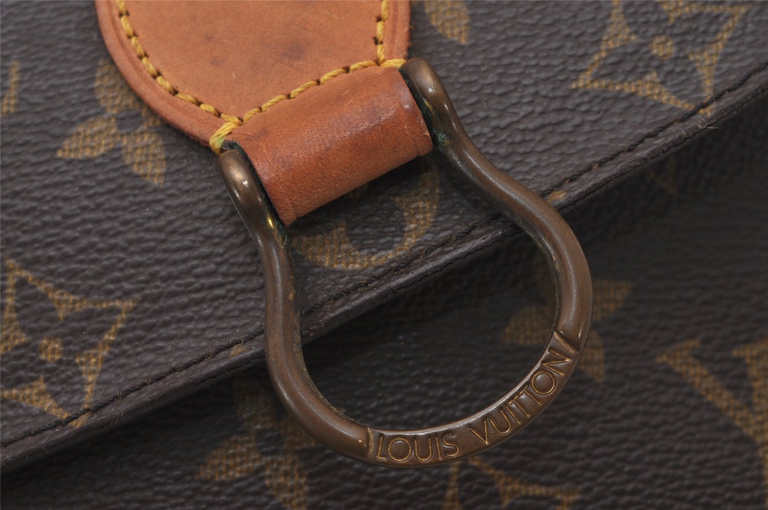 Authentic Louis Vuitton Monogram Saint Cloud MM M51243 Shoulder Cross Bag 9574I