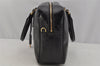 Authentic PRADA SAFFIANO VERNIC Enamel 2Way Shoulder Hand Bag BL0095 Black 9575I