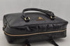 Authentic PRADA SAFFIANO VERNIC Enamel 2Way Shoulder Hand Bag BL0095 Black 9575I