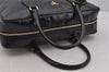 Authentic PRADA SAFFIANO VERNIC Enamel 2Way Shoulder Hand Bag BL0095 Black 9575I