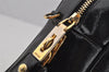 Authentic PRADA SAFFIANO VERNIC Enamel 2Way Shoulder Hand Bag BL0095 Black 9575I