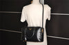 Authentic PRADA SAFFIANO VERNIC Enamel 2Way Shoulder Hand Bag BL0095 Black 9575I