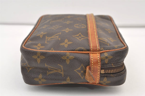 Authentic Louis Vuitton Monogram Compiegne 23 Clutch Hand Bag M51847 LV 9576J