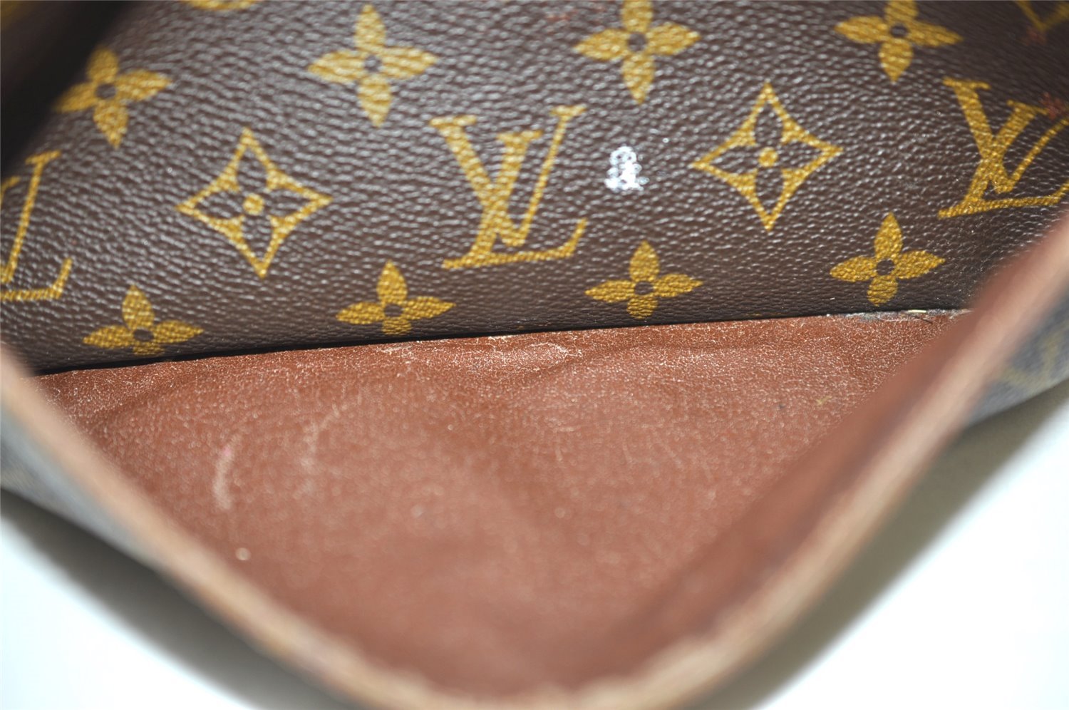 Authentic Louis Vuitton Monogram Compiegne 23 Clutch Hand Bag M51847 LV 9576J