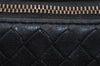 Authentic BOTTEGA VENETA Intrecciato Leather Shoulder Cross Body Bag Black 9579I